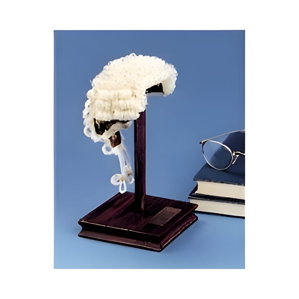 Miniature Barrister's Wig For Display Only